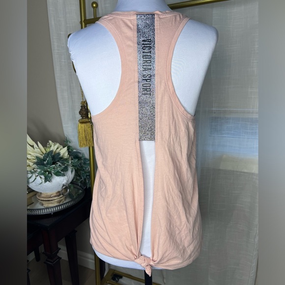 Victoria’s Secret Sport Light Peach Color with Silver Trim at the back Sz S - Picture 6 of 6